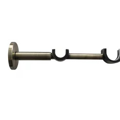 Castorama Support Universel Long Pour Barre à Rideau Double GoodHome Antiki Doré