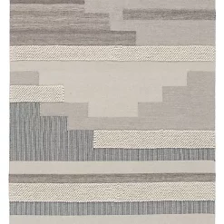 Castorama Tapis Bi-fabric Gris GoodHome L.230 X L.160 Cm