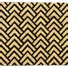 Castorama Tapis Coco écru Imprimé Chevron 40 X 60 Cm