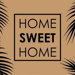 Castorama Tapis Coco Imprimé Home Sweet Home 60 X 40 Cm