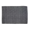 Castorama Tapis Coton Diamond GoodHome 60 X 90 Cm Noir Et Blanc