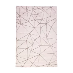 Castorama Tapis Design Blanc 100 X 150 Cm