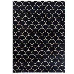 Castorama Tapis écailles Bleu 150 X 200 Cm