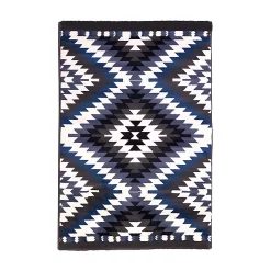 Castorama Tapis Gypsy Bleu 100 X 150 Cm