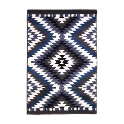 Castorama Tapis Gypsy Bleu 150 X 200 Cm