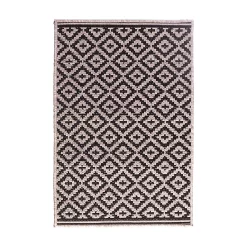 Castorama Tapis Losanges Noir Tempo 150 X 200 Cm