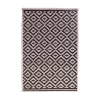 Castorama Tapis Losanges Noir Tempo 60 X 90 Cm