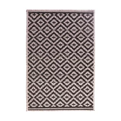 Castorama Tapis Losanges Noir Tempo 60 X 90 Cm