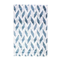 Castorama Tapis Memento Chevrons Blanc 100 X 150
