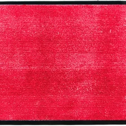 Castorama Tapis Microfibre Rouge 60 X 40 Cm Sweetsol