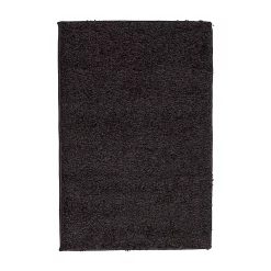 Castorama Tapis Polux Anthracite 60 X 90 Cm