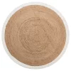 Castorama Tapis Rond En Jute Naturel à Franges Deco&Co ⌀120cm -Castorama boutique tapis rond en jute naturel a franges deco co 120cm3663655039213 01c FR CF