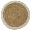 Castorama Tapis Rond En Jute Naturel Et écru Deco&Co ⌀120cm -Castorama boutique tapis rond en jute naturel et ecru deco co 120cm3663655041889 01c FR CF