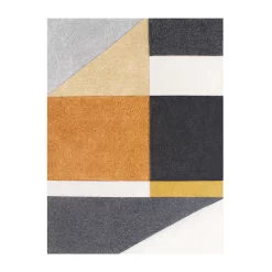 Castorama Tapis Sarah Motif Géométrique 150 X 200 Cm Gris