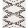 Castorama Tapis Scandi Tribal 150x200 Cm Blanc