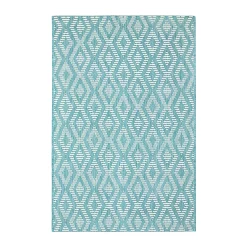 Castorama Tapis Shine 100 X 150 Cm Bleu