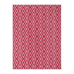 Castorama Tapis Shine 150 X 200 Cm Rouge