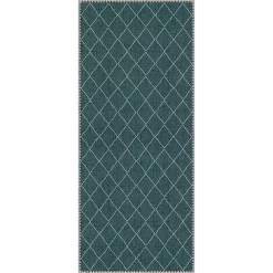 Castorama Tapis Vinyle Blue Losange 49.5 X 116 Cm