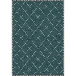Castorama Tapis Vinyle Blue Losange 66 X 95 Cm