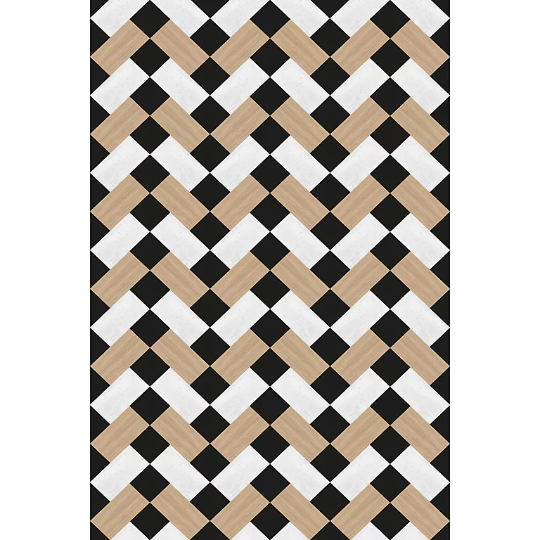 Castorama Tapis Vinyle Motif Rectangles Blancs, Noirs Et Naturels L.148,5 X L.99 Cm X Ep. 2 Mm 3 Castorama Tapis Vinyle Motif Rectangles Blancs, Noirs Et Naturels L.148,5 X L.99 Cm X Ep. 2 Mm