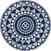 Castorama Tapis Vinyle Rond à Motif Bleu Et Blanc ⌀99 Cm -Castorama boutique tapis vinyle rond a motif bleu et blanc 99 cm3611840562626 01c fr cf