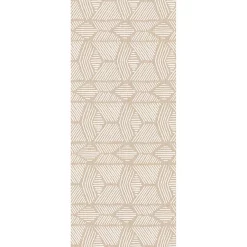 Castorama Tapis Vinyle White Graphique 49.5 X 116 Cm