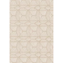 Castorama Tapis Vinyle White Graphique 66 X 95 Cm