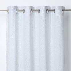 Castorama Voilage Galène GoodHome Ethnic Blanc L.140 X H.260 Cm