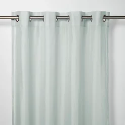 Castorama Voilage GoodHome Kymbe Gris 140 X 260 Cm