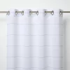 Castorama Voilage GoodHome Rizal Blanc 140 X 260 Cm