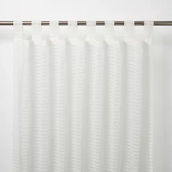 Castorama Voilage GoodHome Tolok Blanc 140 X 260 Cm