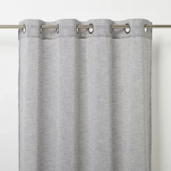 Castorama Voilage Howley 260x300 Cm Gris GoodHome