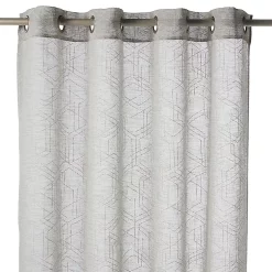 Castorama Voilage Kiya 260x140 Cm Gris GoodHome